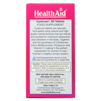 HealthAid CystiCare 60 Tablets Vegan