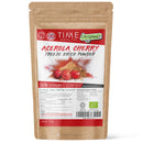 Time Health Organic Acerola Cherry - Freeze Dried Powder - Natural & Wholefood - 26% Vitamin C - 44:1 Extract Ratio (125g Powder Pouch)