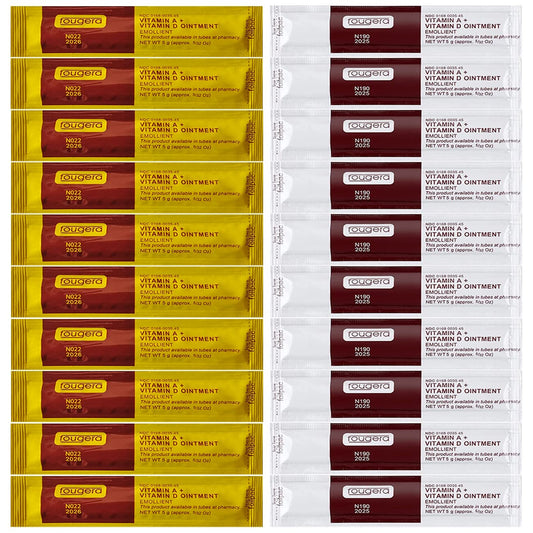 KAIQIKAIXI Tattoo Scar Repair Gel, Professional Tattoo Aftercare Scar Repair Cream With Ointment Vitamin Anti Scar Gel for Permanent Makeup,Microblading and Tattoo Supplies（20pcs）