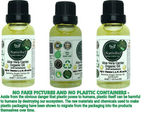 Nativilis Natural Essential Oils Nativilis Organic Aloe Vera Carrier Oil (Aloe barbadensis) True Aloe - Hair, Face & Skin Natural Cold Pressed – For Aromatherapy Massage – Soothes Moisturizes Skin – Hair Improving Growth - Copaiba