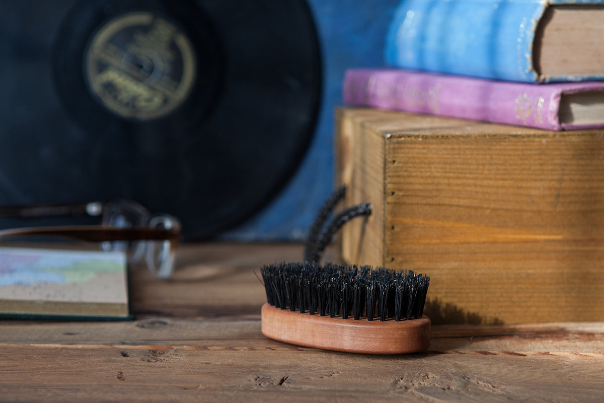 Percy Nobleman Vegan Beard Brush, Men's Brush, Pack of One