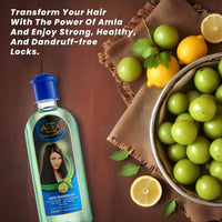 Dabur Amla Amla Anti-Dandruff Hair Oil - 200 ml, Reduce Dandruff, Enriched With Lemon & Rosemary, Makes Hair Strong & Beautiful