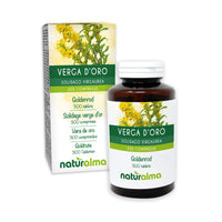 Goldenrod (Solidago virgaurea) herb with Flowers NATURALMA | 150 g | 300 Tablets of 500 mg | Food Supplement | Natural and Vegan