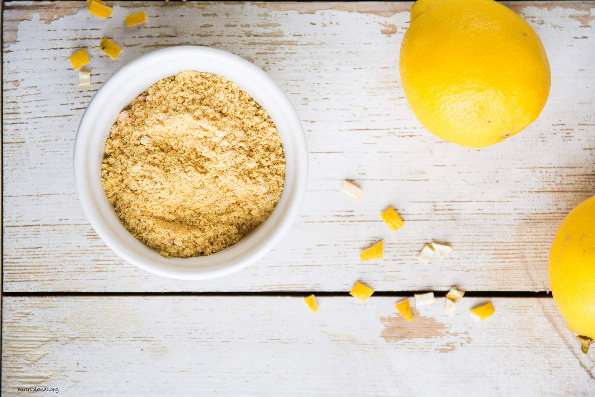 Herbal Magic's Pure & Organic Lemon Peel Powder Natural Hair Face mask - Free from additives & preservatives/chemicals - Premium Quality-100g