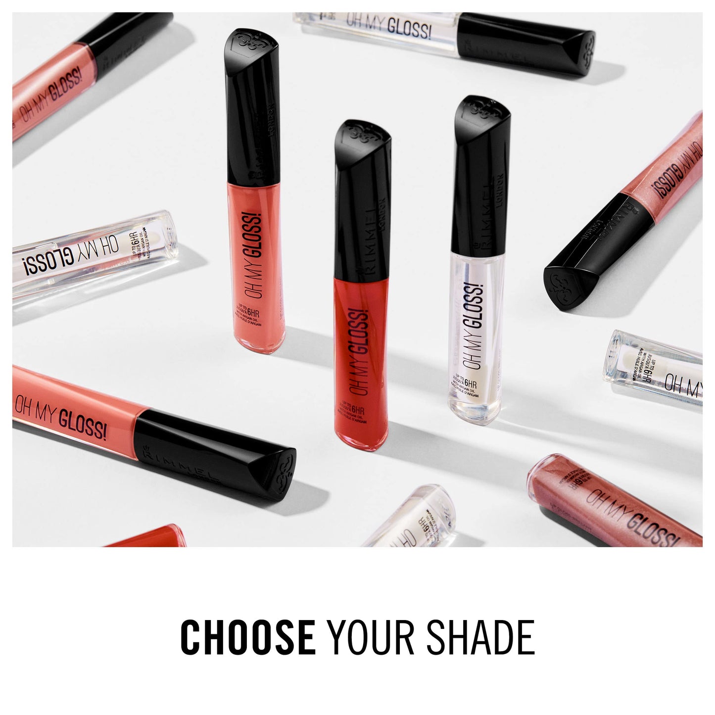 RIMMEL Rimmel London Oh My Gloss! Lip Gloss, 26 My Eternity, 6.5 ml