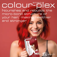 Smart Beauty Hollywood Red Hair Dye Permanent + Plex Anti-Breakage Technology Protects Rebuilds Restores Hair Structure Bright Red Permanent Hair Colour PPD Free Hair Dye Vegan Hair Dye & Cruelty Free