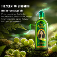 Dabur Amla Hair Oil - 100ml | For Strong, Long & Thick Hair | Nourishes Scalp | Controls Hair Fall, Strengthens Hair & Promotes Hair Growth