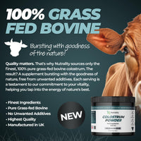 Nutrality Bovine Colostrum Powder 1500mg 150g | Immune Support, Gut Health, 100% Grass Fed Bovine, Growth & Metabolic Factors, Optimal Wellness | No Preservatives & Hormone-Free