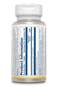 SOLARAY Chlorophyll - 60 Vegan Tablets not Capsules - High Strength Chlorophyllin Supplement from Sodium Copper - Lab Verified - Solaray