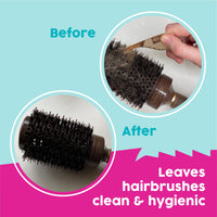 Pikk-it Pikk-It® Hair Removal Tool For Vacuum's and Hairbrushes – Easy Hairbrush Cleaning Tool – Sharp Teeth – Great Gadget to Remove Problem Pet Hair, Including Cat and Dog Shedding