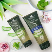 Aloe Pura, Organic Aloe Vera Gel with Vitamin's A, C and E, Natural, Vegan, Cruelty Free, Paraben and SLS Free, Soothing, Restoring, 200 ml