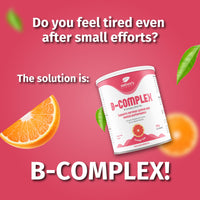 Nature's Finest by Nutrisslim B - Complex Vitamins from B Group with Many Different Important Roles in The Body Contains 7 B-Vitamins for Normal Nerve Functions and Energy-Yielding Metabolism
