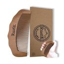 Wooden Labour Comb by RustiK, Natural Pain Relief, Splinter Free Pear Wood, Acupressure, Can be used with Birthing, Labor, Anxiety, adhd, Autism or Pain/Stress Situations. Squeeze/Fidget.