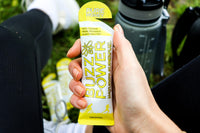 Buzz Power Honey Energy Gels for Running with 25g Carbohydrate (10 Pack) - Natural Running Gels with Performance Electrolytes, Glucose & Fructose for Endurance Athletes and Outdoor Activities