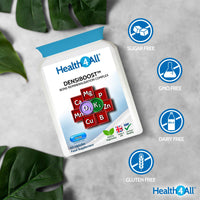Health4All Densiboost Bone Health Remineralisation Complex, 60 Capsules, with Calcium