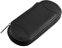 remos professional body care REMOS Manicure Case Empty Made of Genuine Leather with Space for 5 Tools - Black