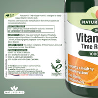 natures aid Natures Aid Vitamin C Time Release Citrus Tablets 1000mg Pack of 90