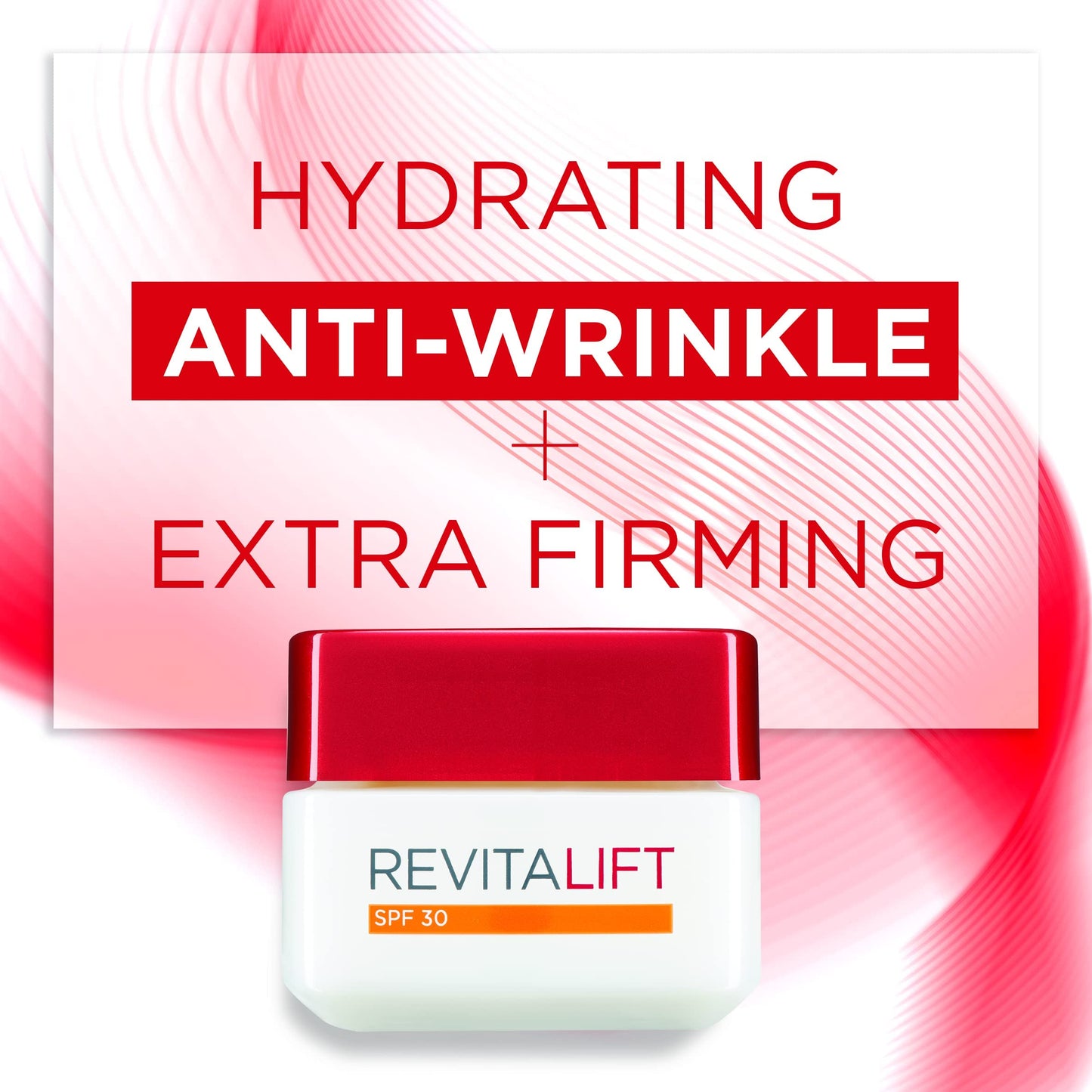 L'Oréal Paris Revitalift Day Cream, Anti-Wrinkle Moisturiser, Day Cream SPF 30, 50 ml (Pack of 1)