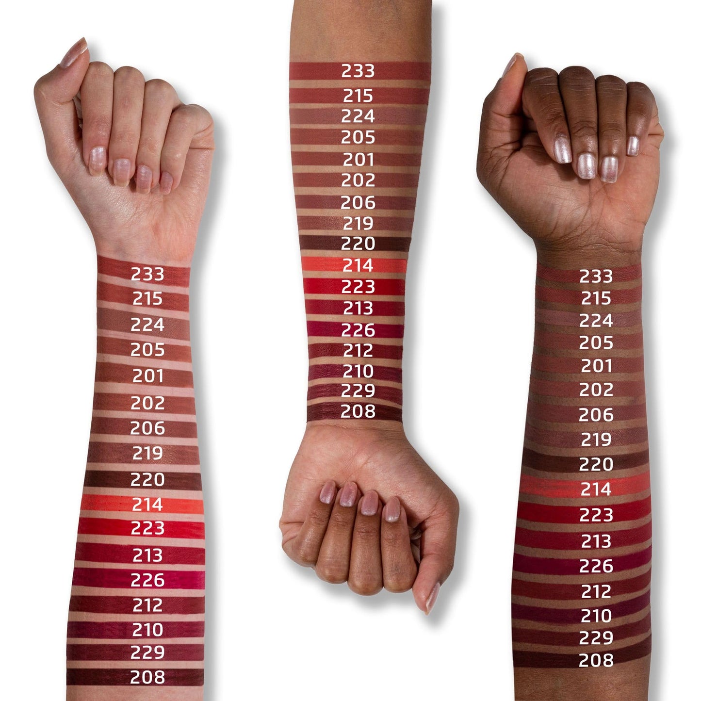 IMPALA | Brooklin Waterproof Lipliner Color Pink Brown 206 | Permanent lip profiler | Water resistant lipstick | Long-term lipliner