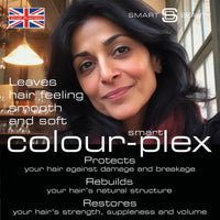 Pure Black Hair Dye Permanent with Anti-Breakage Plex Hair Care, Vegan Hair Dye & Cruelty-Free, 100% Grey Coverage, Natural Black Hair Colour, For All Hair Types. Smart Beauty