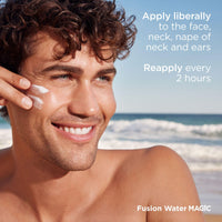 ISDIN Fusion Water Magic SPF50 50ml | Daily facial sun cream | Ultra-light texture (Pack of 1)