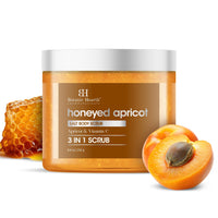 Botanic Hearth Honeyed Apricot Body Scrub 8.8 fl oz (250 g) | Exfoliating and Moisturizing, Gentle Spa Treatment for Smooth and Soft Skin, Natural Ingredients, Paraben-Free