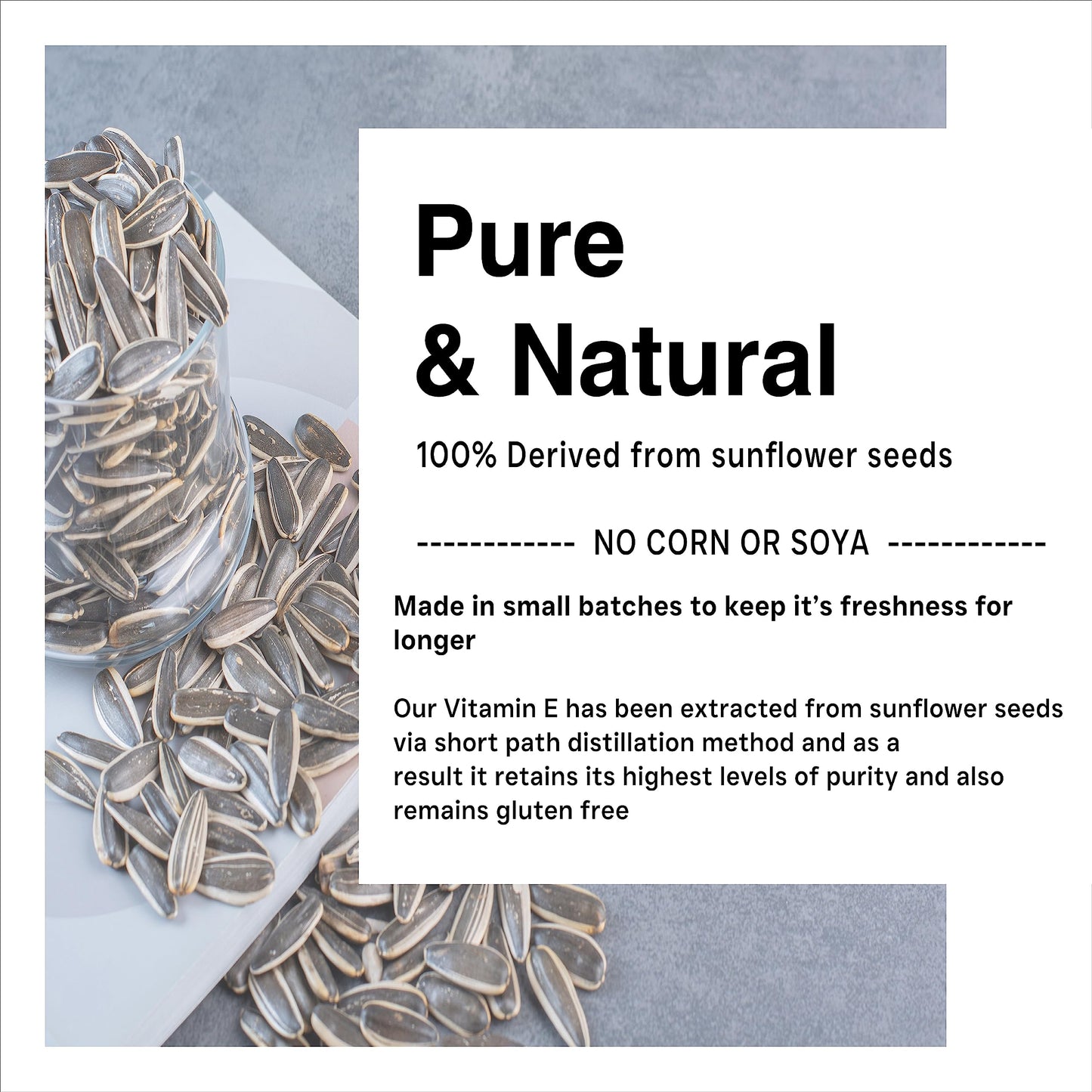 100% Pure Vitamin E Oil for Skin, Face, Hair & Nails Cuticle | Natural D - Alpha Tocopherol | High Strength Concentrated Antioxidant 30 ML