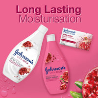 Johnson & Johnson Johnsons Adult Vita-Rich Bright Body Lotion Pomgrnt - 400 ml