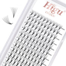 Higu clace Higu Clace 10D 0.07 C Curl Mix 10-15mm Volume Eyelash Extensions With Pointed Base Middle Stem (10D 0.07 C Mix 10-15)