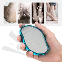 BEZOX 2in1 Nano Glass Foot File for Foot Spa, Home Salon -Highly Effective Callus Remover Wake Up Velvety Feet