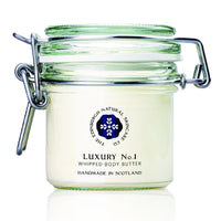 The Edinburgh Natural Skincare Company Ltd. Luxury No.1 Whipped Body Butter | 100% Natural | Intensely Moisturising & Long-Lasting Hydration | Enriched With Shea Butter & Coconut Oil | Edinburgh Natural Skincare