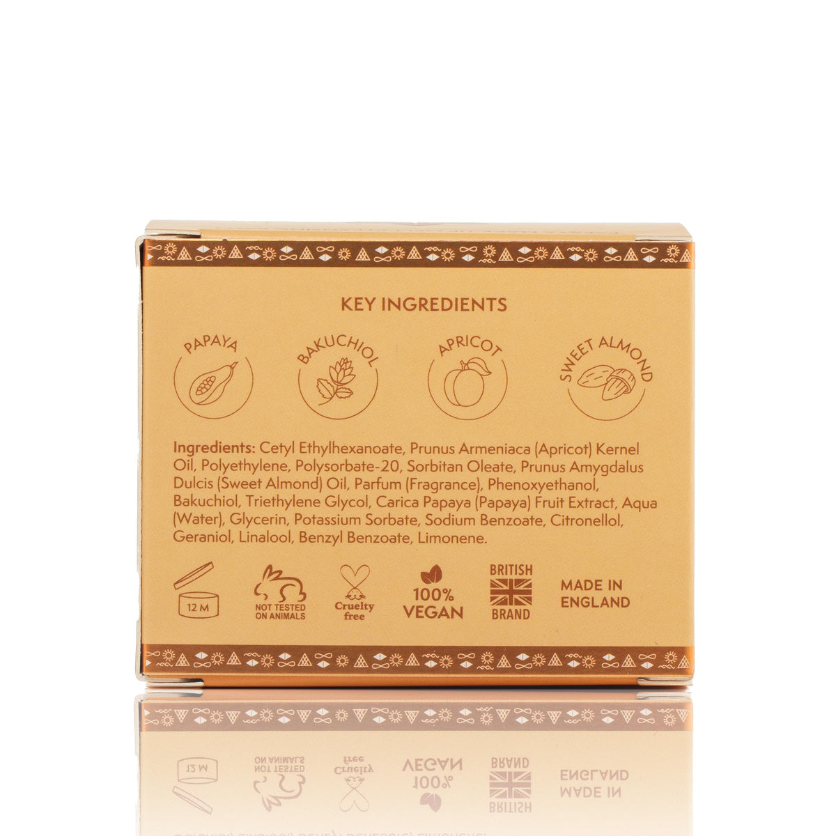 Nature Spell Papaya Cleansing Balm, Gently Removes Makeup & Hydrates Skin, Infused with Bakuchiol & Apricot, Vegan, 100ml