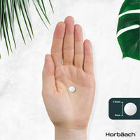 Horbäach Calcium Tablets | Calcium, Magnesium, Zinc and Vitamin D | High Strength Complex | 120 Vegan Tablets | Supplement for Women & Men | Horbaach