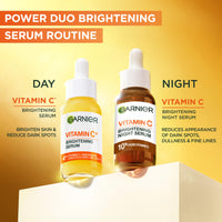 Garnier Vitamin C* Day & Night Face Serum Gift Set, 2x 30ml Serums