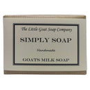 The Little Goat Soap Company The Little Goat Soap 1 x Simply Goats Milk Soap. Unscented 100g. Sensitive Skin. Eczema, Psoriasis, Dermatitis. Dry Skin