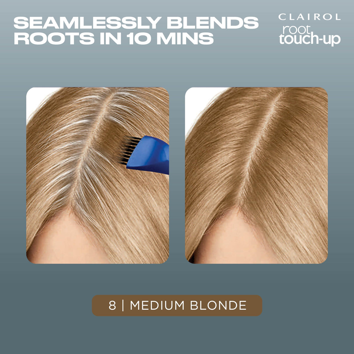 Clairol Root Touch-Up Permanent Hair Dye, 8 Medium Blonde