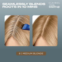 Clairol Root Touch-Up Permanent Hair Dye, 8 Medium Blonde