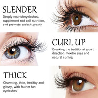 FresFresi Eyelash Growth Serum & Eyebrow Enhancer - Fast Growth & Strengthening, Achieve Longer, Thicker & Fuller Lashes (3ml)
