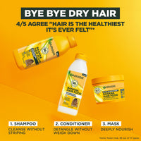 Garnier Ultimate Blends Nourishing Hair Food Banana Conditioner For Dry Hair, 350 ml