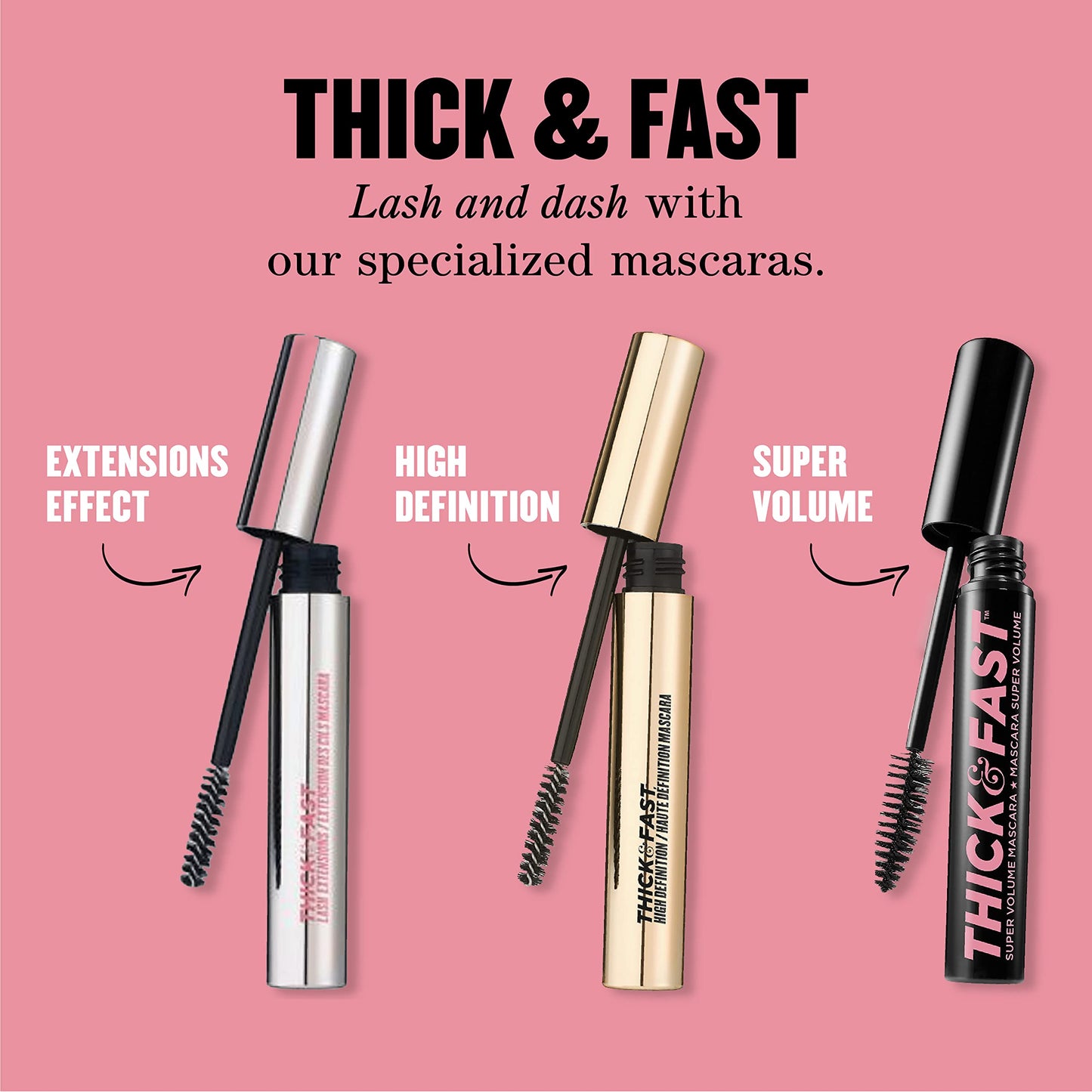 Soap & Glory Thick & Fast High Definition Mascara Jet Black