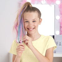 FabLab Hairlights | Create FAB Temporary Hair Highlights! | Includes 6 Vibrant Colours of Hair Chalk for Kids | Girls Gifts for Ages 8+