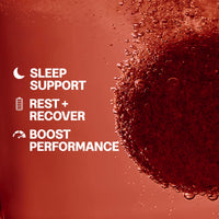 Tonic Health Rest and Recovery Effervescent Tablets - 300mg Elemental Magnesium, Ashwagandha, Lemon Balm - No Sugar, Magnesium Glycinate - Relax and Recharge, Strawberry 60 Count