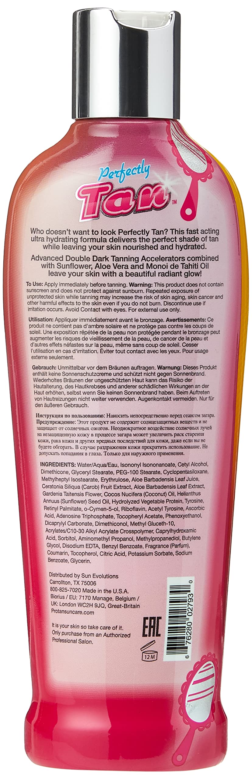 Pro Tan ProTan Perfectly Tan Tanning Accelerator 250ml