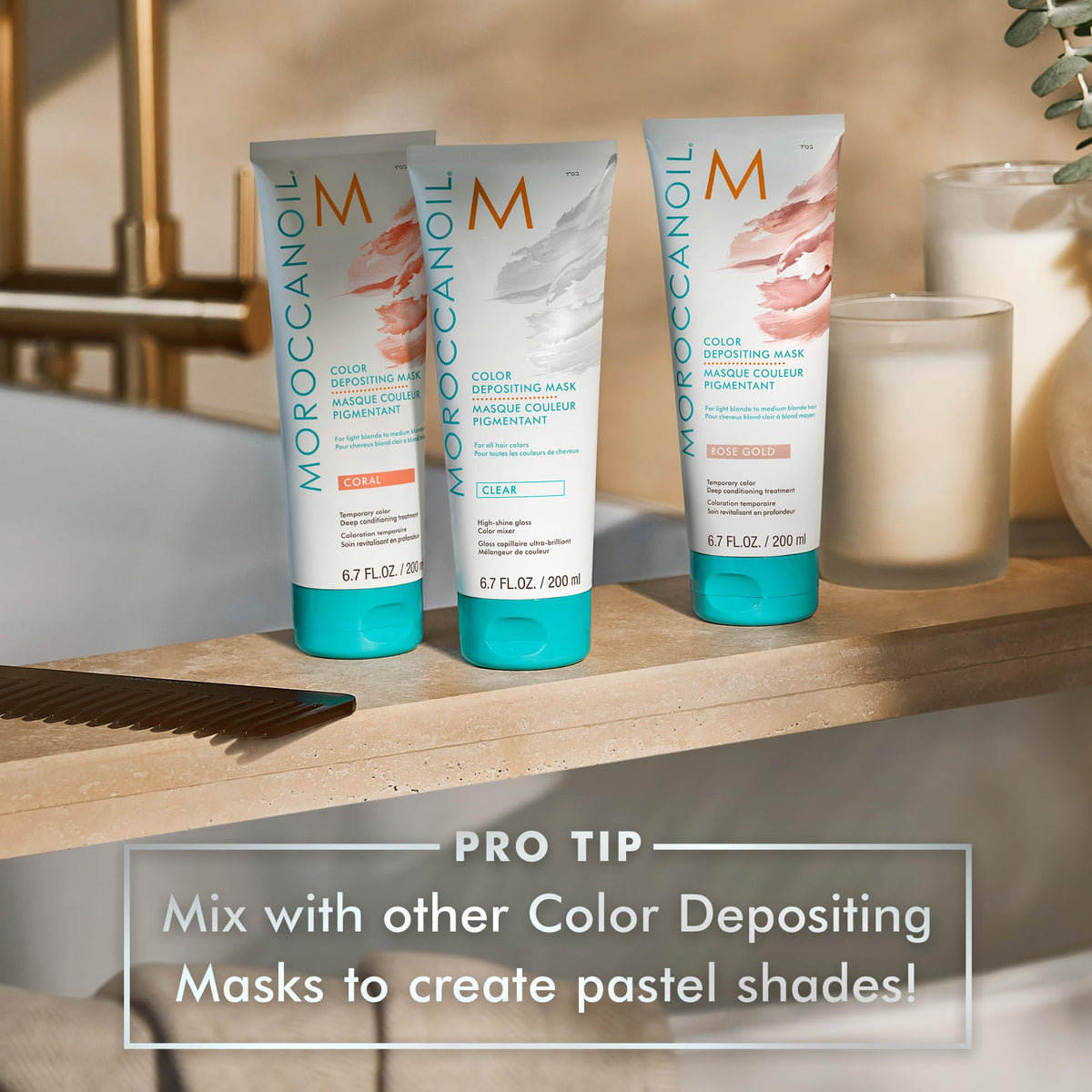 Moroccanoil Color Depositing Mask, Clear, 30 ml