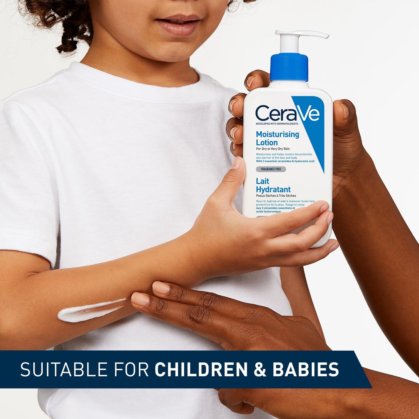 CeraVe Moisturising Lotion for Normal to Very Dry Skin 562 ml, Face and Body Lotion with Hyaluronic Acid and 3 Essential Ceramides, CeraVe Face and Body Moisturiser