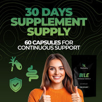 Nutrality Ox Bile Supplements UK | Gallbladder Support & Liver Detox | Bile Salts for Gallbladder | Digestive Aid for No Gallbladder | 30-Day Supply | 60 Capsules