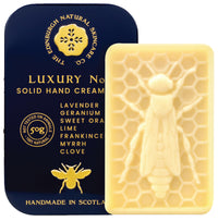 The Edinburgh Natural Skincare Company Ltd. Moisturising Solid Hand Cream Bars | For Dry & Sensitive Hands | Luxury No.1 Scent | Natural Hand Cream | No Sticky Residue | Luxury Gift | Cruelty Free | Edinburgh Skincare Company