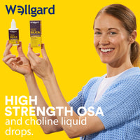 Silicium Supplement, Wellgard True Silica – Stabilised Silicon with Choline and Ortho Silicic Acid (OSA), Vegan Liquid Supplement for Skin, Hair, and Nails, 60ml