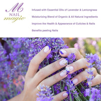 Nail Magic NAIL MAGIC Hand & Cuticle Oil - Thai Essence, Lemongrass and Lavender Essential Oils for Nails - Organic, Natural Nail Oil, Nail Repair, Nail Vitamins for Stronger Nails - 0.5 Fluid Ounce