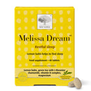 New Nordic Ltd New Nordic Melissa Dream - Melatonin-Free Natural Sleep Aid & Insomnia Relief for Adults - Magnesium & Chamomile - 40 Herbal Sleeping Tablets